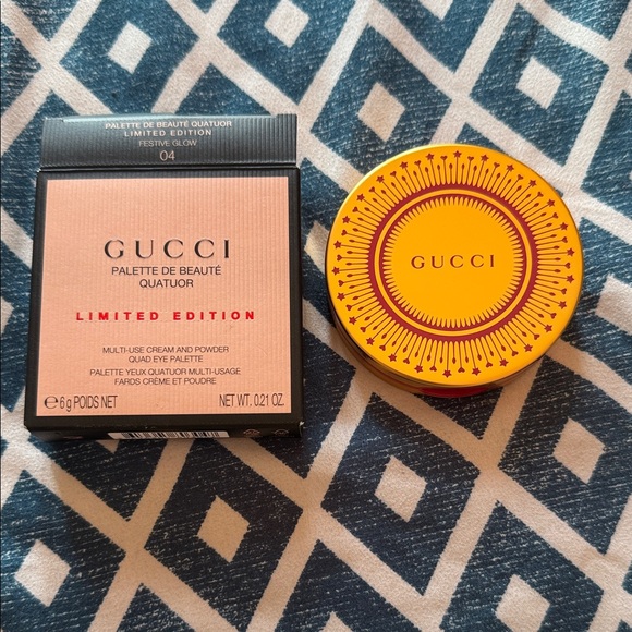Gucci Limited Edition Yellow and Red Beauty Palette - Picture 1 of 4